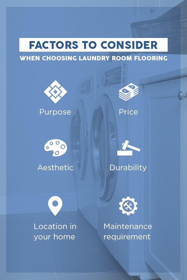 洗衣房地板的考虑因素