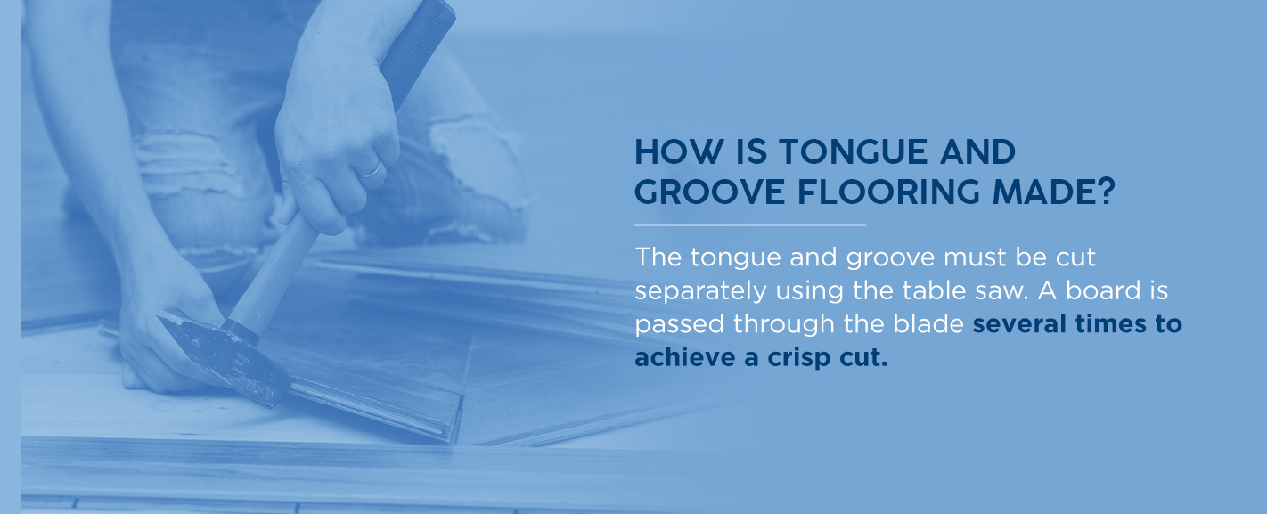 舌槽地板是如何制作的?