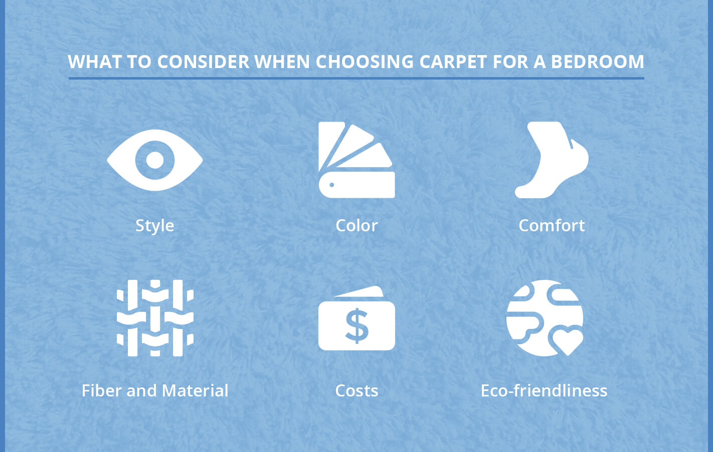 在为卧室选择地毯时要考虑什么